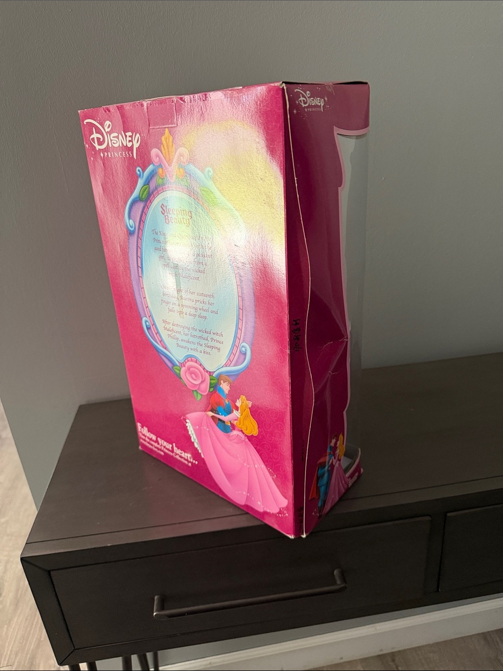 Disney Aurora Pink and Gold Porcelain Doll - Picture 2 of 4